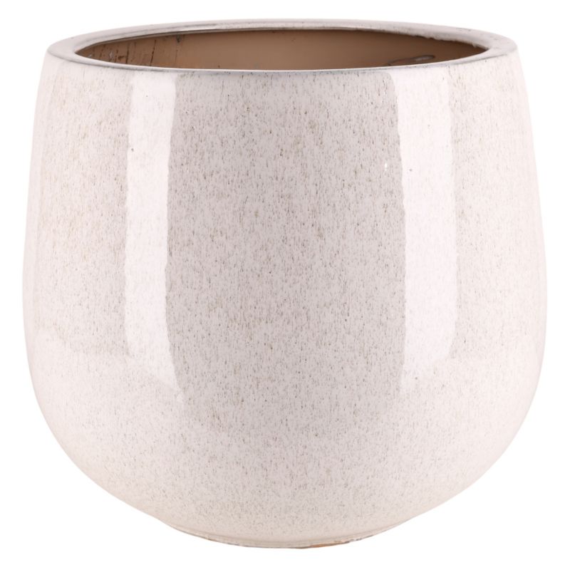 Donica Direct Home and Garden Mieres L 50 x 50 x 45 cm beżowy granit