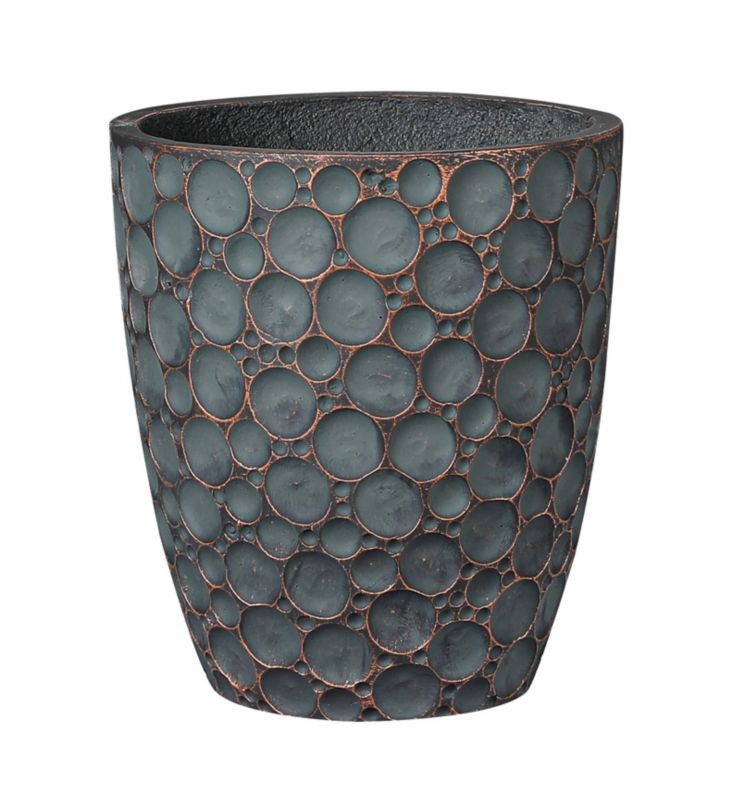 Donica Direct Home and Garden Vannes M 37 x 37 x 42 cm morska pozłacana
