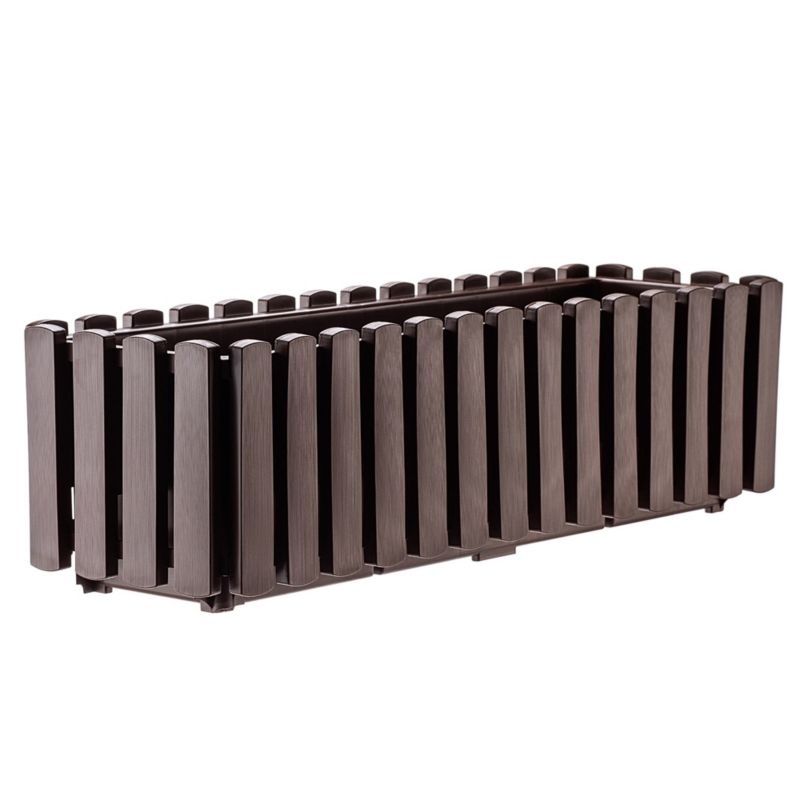 Donica KADAX Skrzynka Balkonowa 58cm Brąz Kwiaty 1szt.