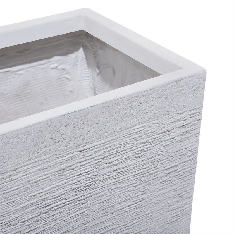 Donica Myra 50 cm Biały 1 szt.