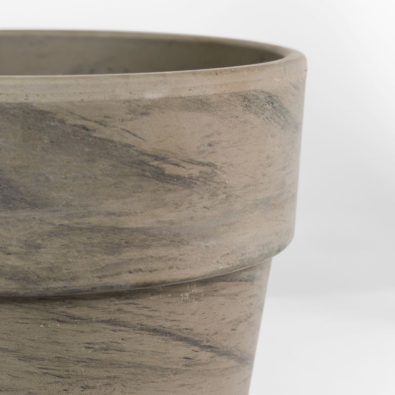 Donica terakotowa Cermax Calima Basalt 35 cm