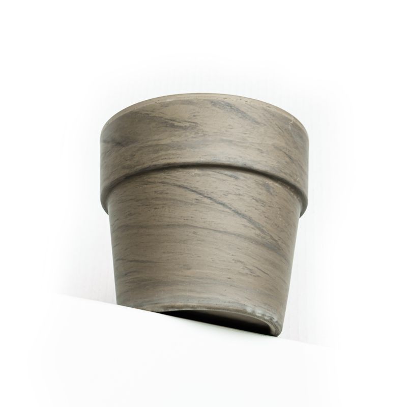 Donica terakotowa Cermax Calima Basalt 35 cm