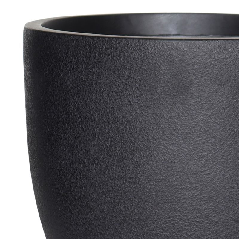 Donica Verve 30,5 cm czarna struktura
