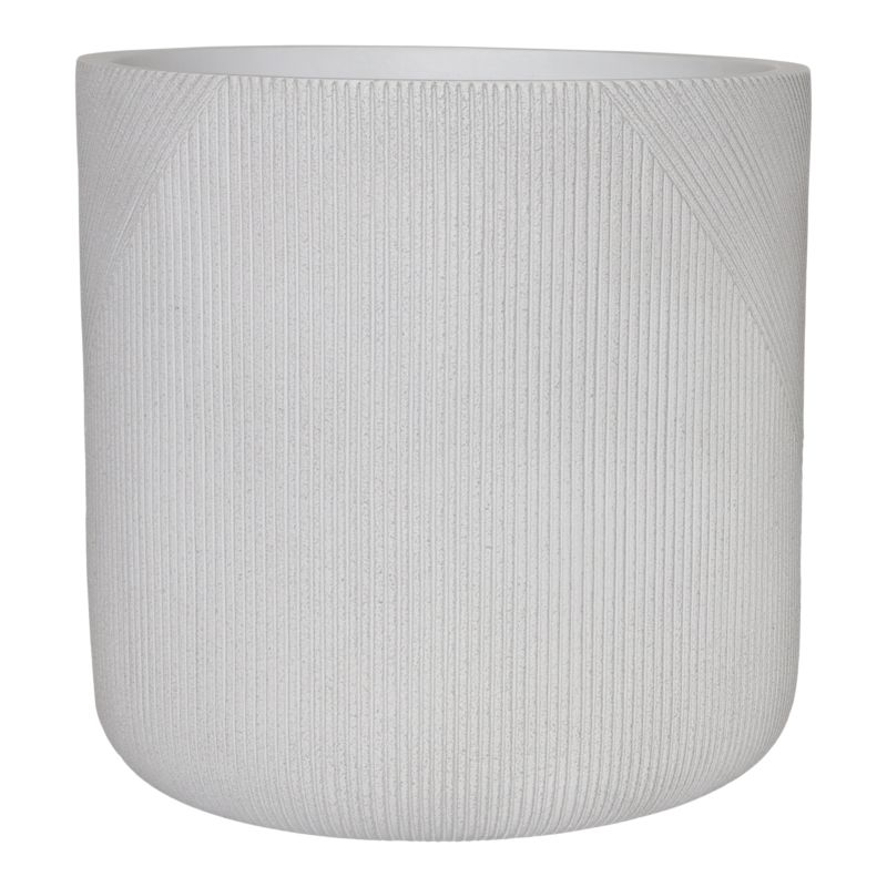 Donica Verve 36 cm biała w paski