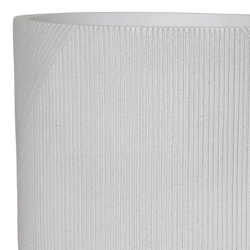 Donica Verve 36 cm biała w paski