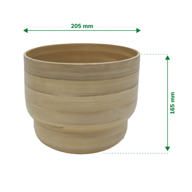 Donica Verve bambus 17 cm