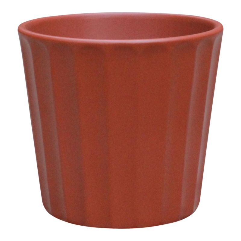 Donica Verve ceramiczna brąz 12 cm