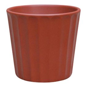 Donica Verve ceramiczna brąz 12 cm