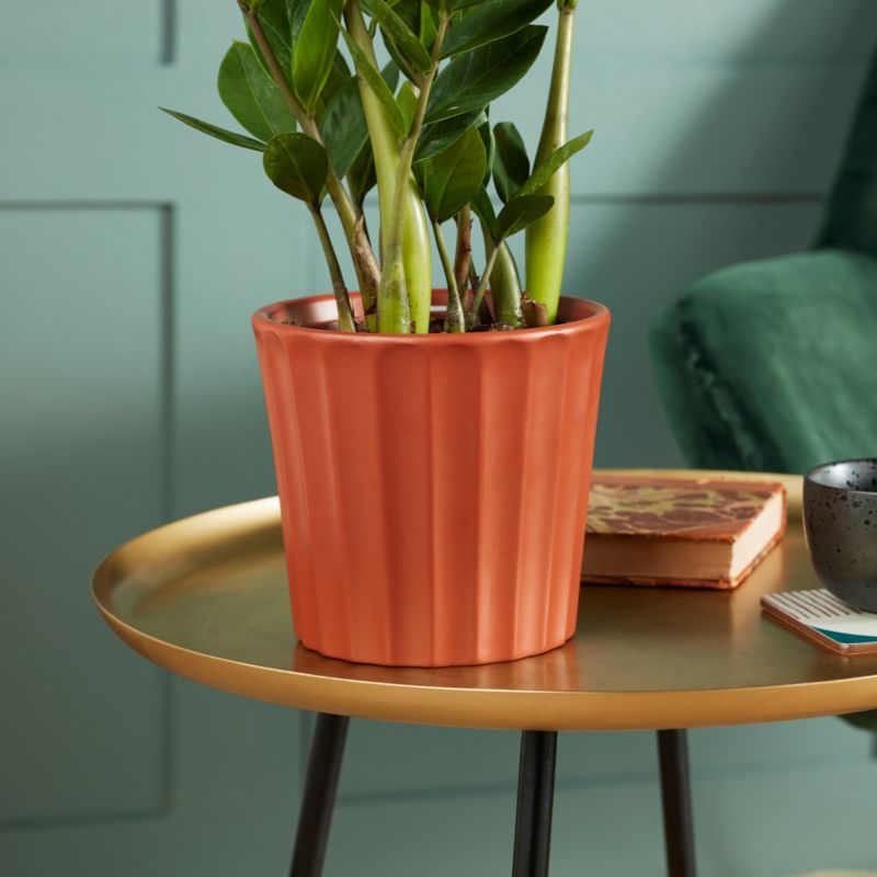 Donica Verve ceramiczna brąz 14 cm