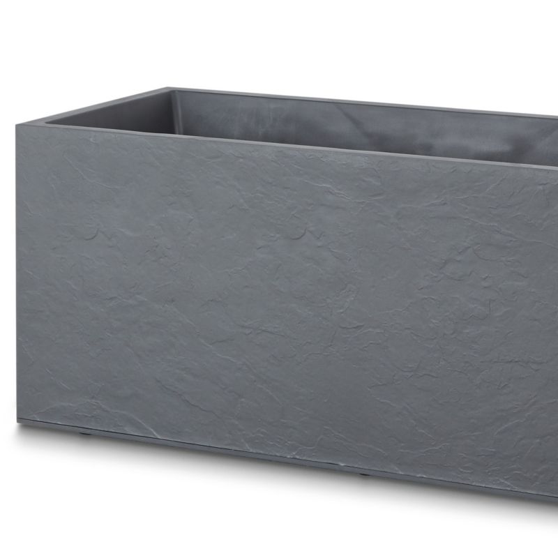 Donica Verve Durdica efekt łupka 100 cm szara