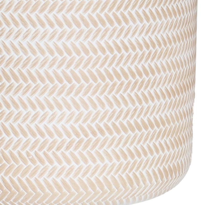 Donica Verve glina 36 cm rattan