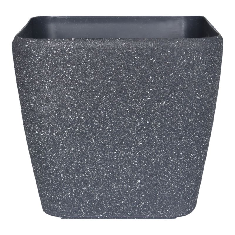 Donica Verve plastikowa kwadratowa 28 cm szara