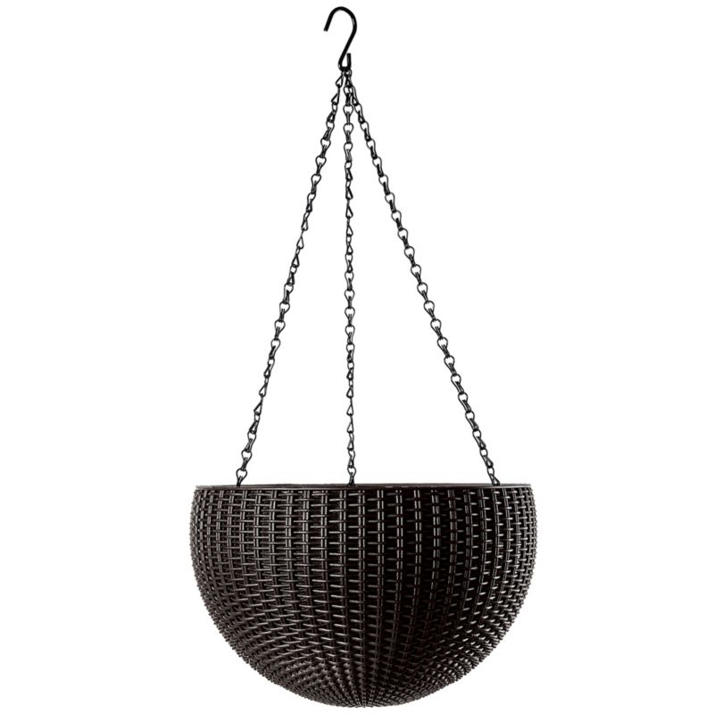 Donica wisząca Keter 30 cm mokka