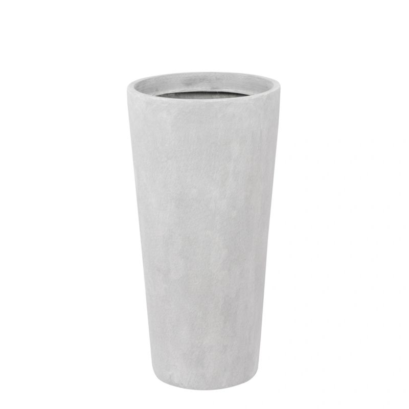 Donica Zadora Włókno Szklane D208D Szary beton Z wkładem SWIP 17 l 1 szt.