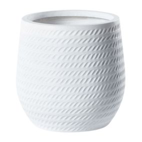 Doniczka 27 cm złamana biel Livadia 1 szt.