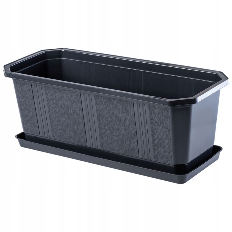 Doniczka Balkonowa KADAX Donica Z Podstawką 40cm 1szt.