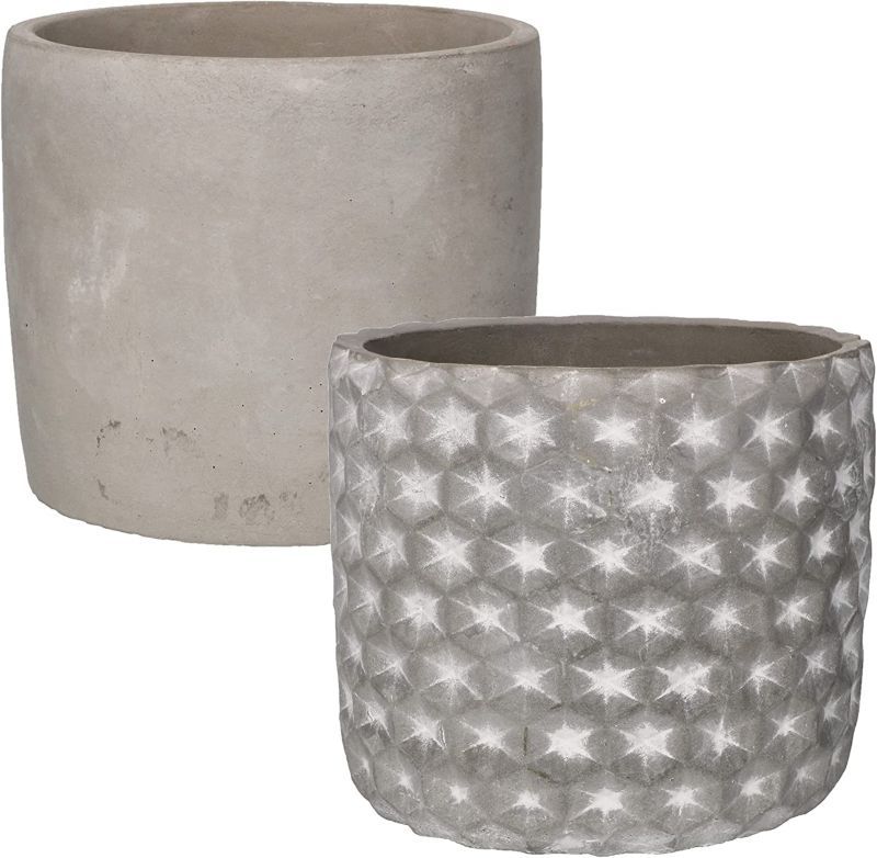 Doniczka betonowa KOTARBAU 12cm 2 szt.