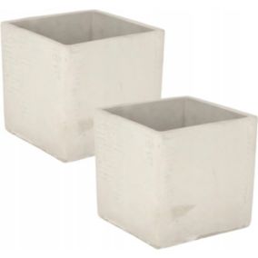Doniczka betonowa KOTARBAU 17 cm 2 szt.