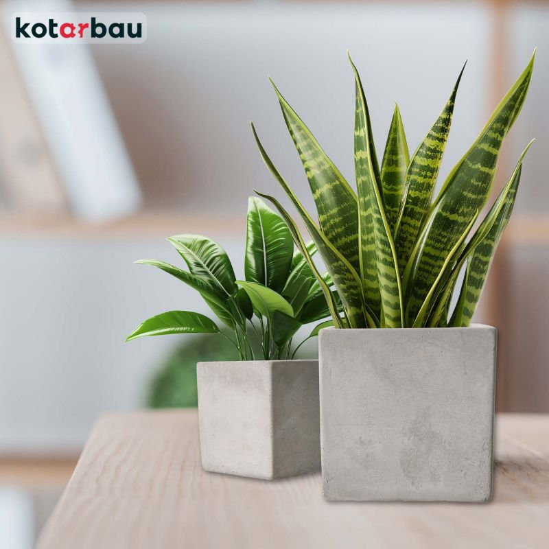 Doniczka betonowa KOTARBAU kwadrat 16 cm 1 szt.