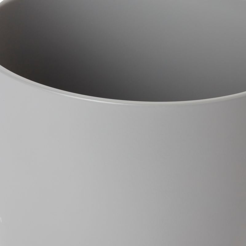 Doniczka ceramiczna GoodHome 14 cm szara