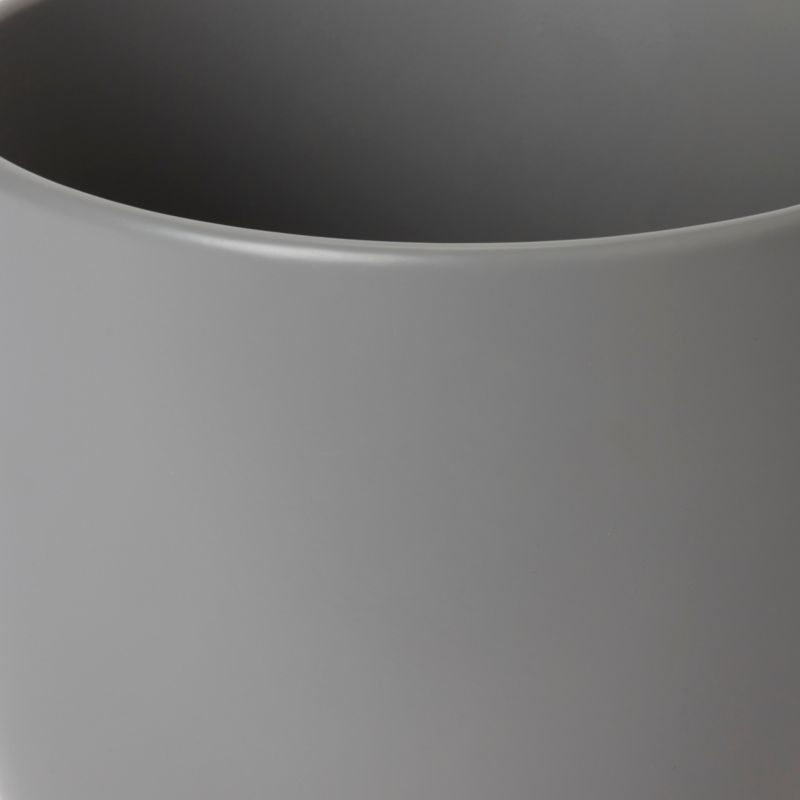 Doniczka ceramiczna GoodHome 17 cm szara