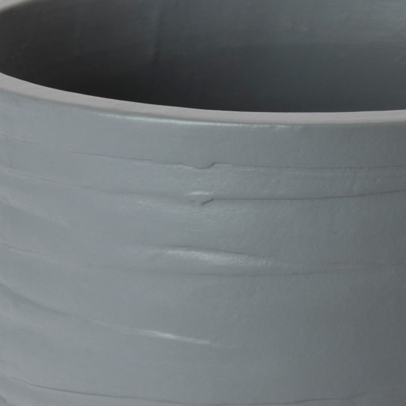 Doniczka ceramiczna GoodHome 21 cm szara
