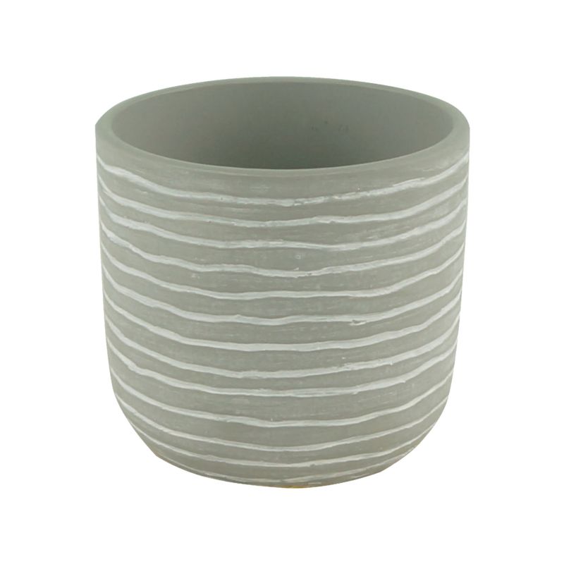 Doniczka ceramiczna GoodHome ozdobna 10,5 cm stripe