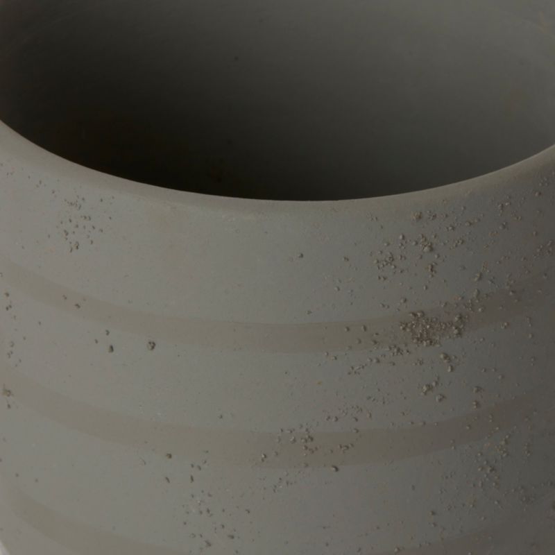 Doniczka ceramiczna GoodHome ozdobna 9 cm szara