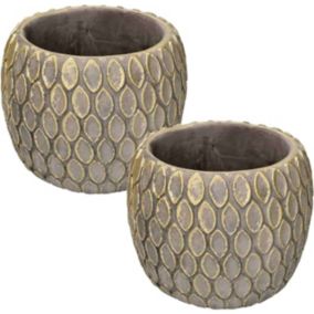 Doniczka ceramiczna KOTARBAU 11 cm 2 szt.