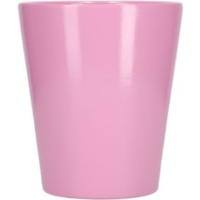 Doniczka ceramiczna KOTARBAU 12 cm jasnofioletowa 1 szt.