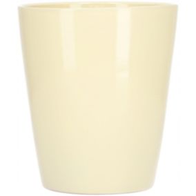 Doniczka ceramiczna KOTARBAU 12 cm kremowa 1 szt.