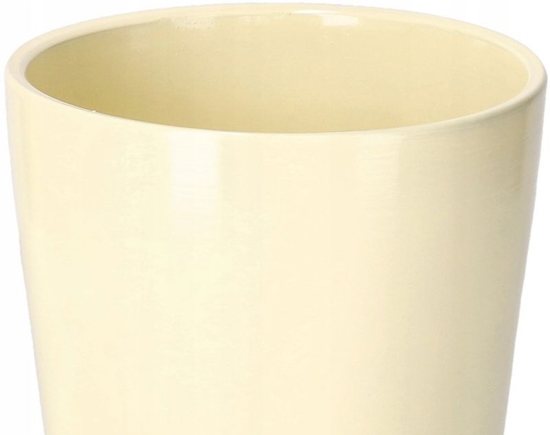 Doniczka ceramiczna KOTARBAU 12 cm kremowa 1 szt.