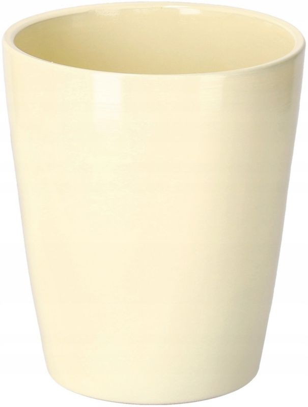 Doniczka ceramiczna KOTARBAU 12 cm kremowa 2 szt.
