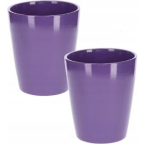 Doniczka ceramiczna KOTARBAU 12 cmoletowa 2 szt.