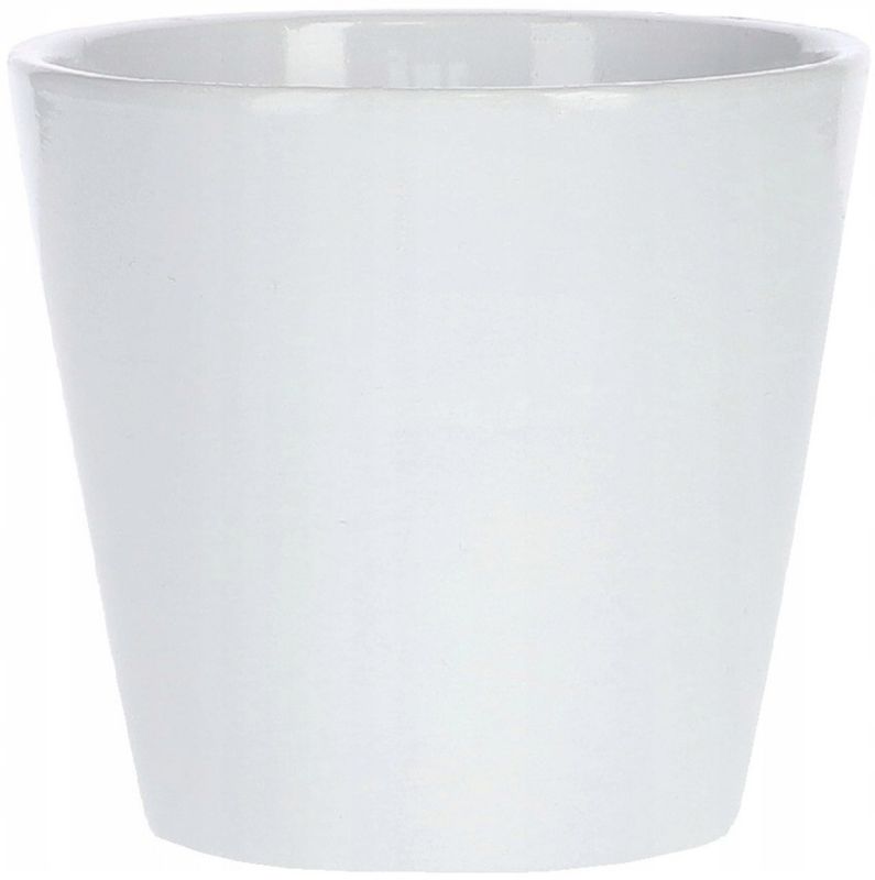 Doniczka ceramiczna KOTARBAU 13 cm biała 2 szt.