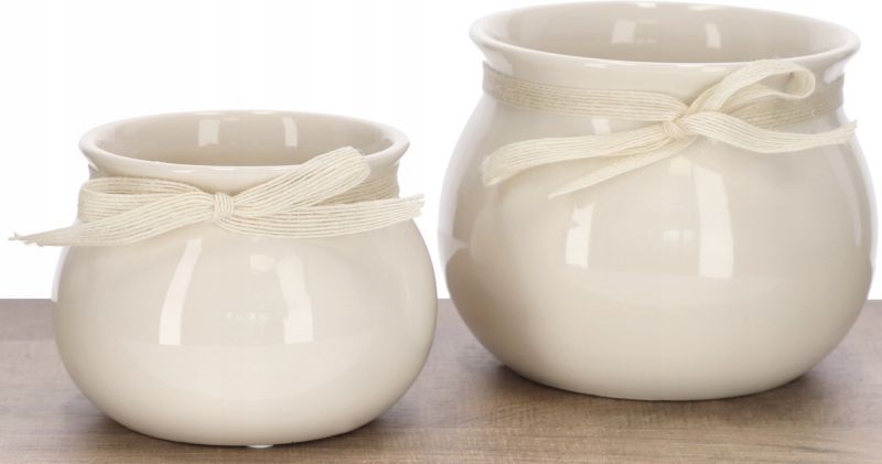 Doniczka ceramiczna KOTARBAU 17 cm 2 szt.