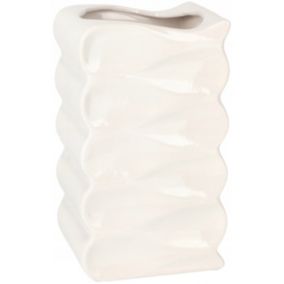 Doniczka ceramiczna KOTARBAU 26 cm biała 1 szt.