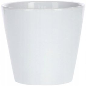 Doniczka ceramiczna KOTARBAU 9 cm biała 1 szt.