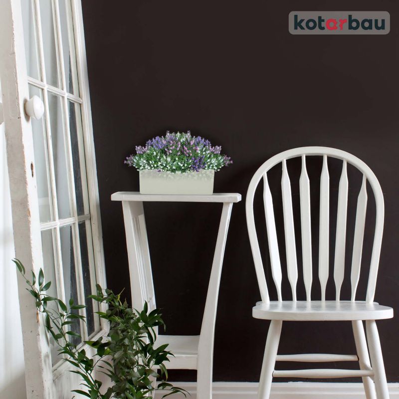 Doniczka ceramiczna KOTARBAU biała 24 cm 1 szt.