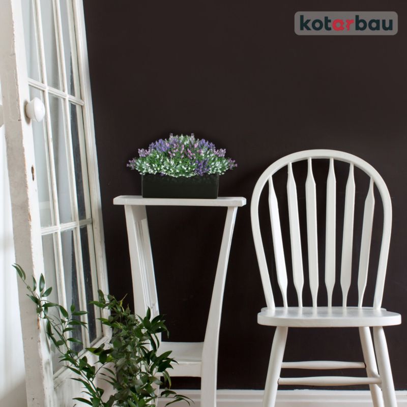 Doniczka ceramiczna KOTARBAU czarna 24 cm 1 szt.