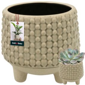 Doniczka ceramiczna KOTARBAU na nóżkach 13 cm 1 szt.