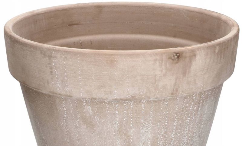 Doniczka ceramiczna KOTARBAU terakota z podstawką 31 cm 1 szt.