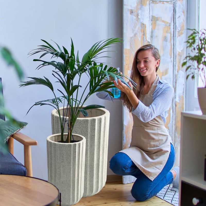 Doniczka ceramiczna KOTARBAU z odpływem 3 szt.