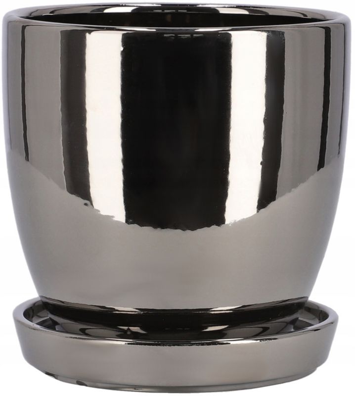 Doniczka ceramiczna KOTARBAU z podstawką 15 cm 1 szt.
