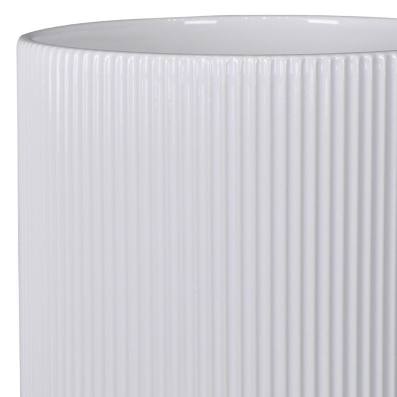 Doniczka ceramiczna Verve 19 cm biała