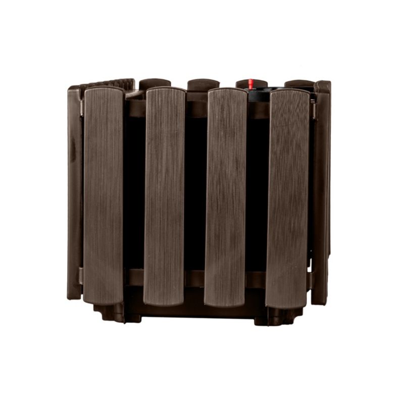 Doniczka Deco4Home płotek skrzynka brązowa 58cm 1 szt.