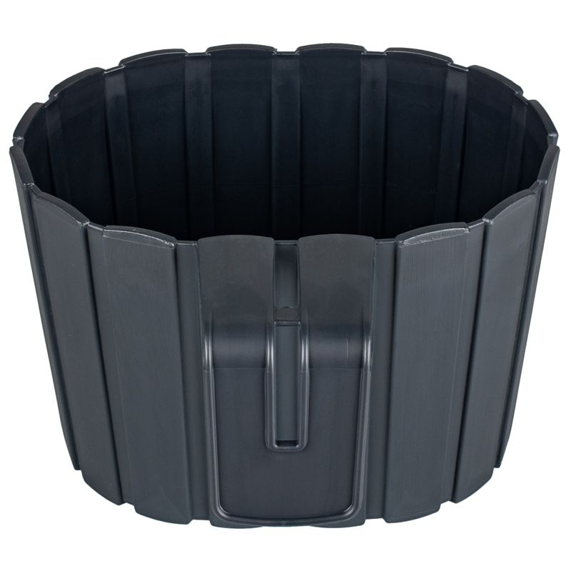 Doniczka Deco4Home skrzynka balkonowa antracyt 19,5cm 1 szt.