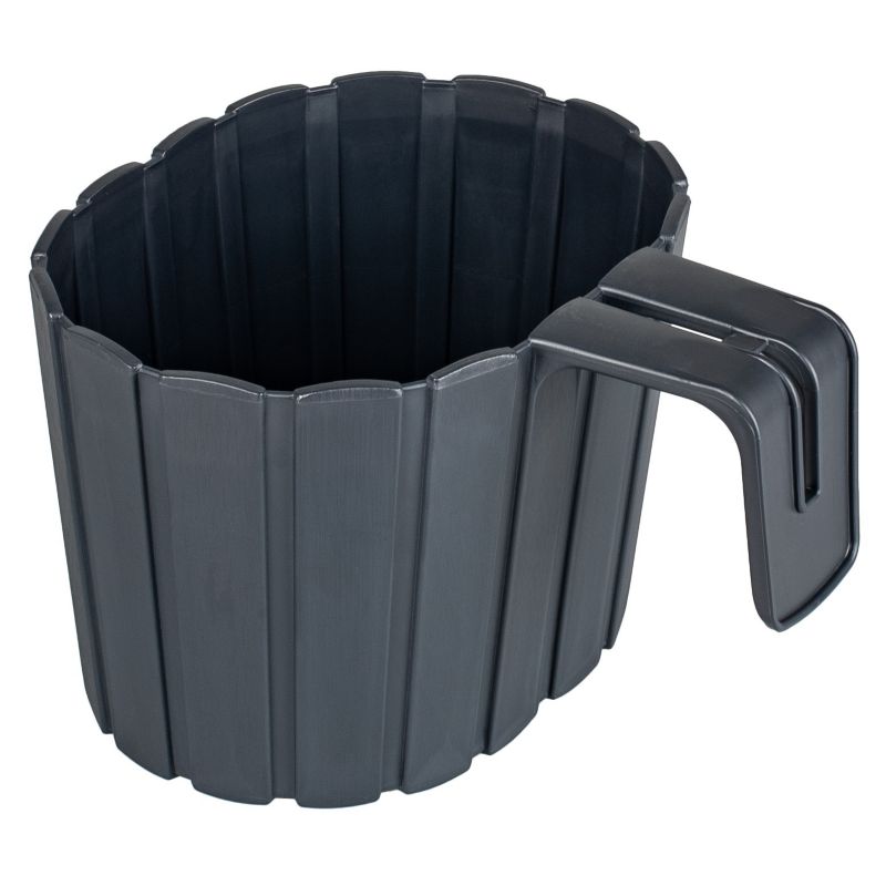 Doniczka Deco4Home skrzynka balkonowa antracyt 19,5cm 1 szt.