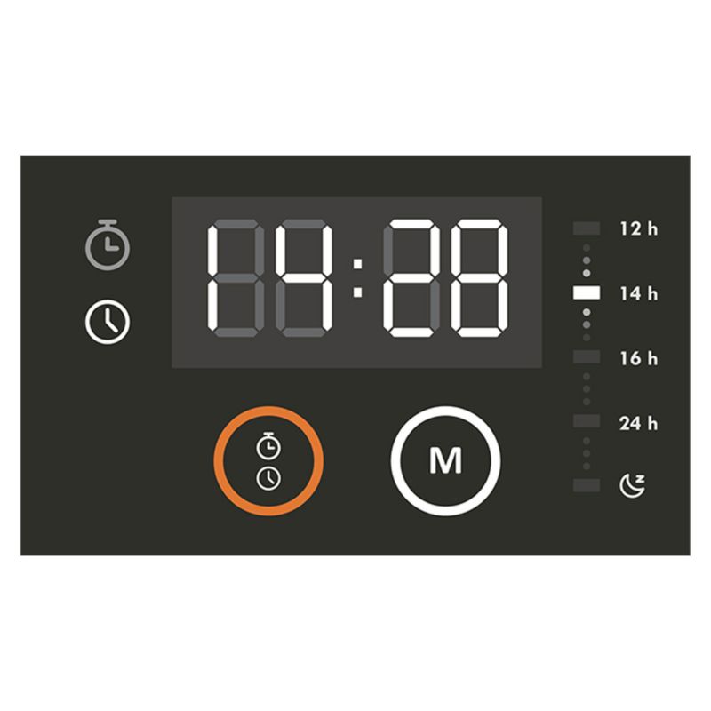 Doniczka do roślin z wyświetlaczem LCD SPGC10S Spacetronik 1 szt