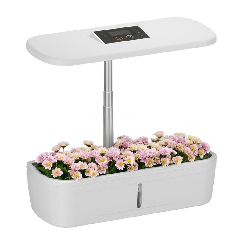 Doniczka do roślin z wyświetlaczem LCD SPGC10W Spacetronik 1 szt